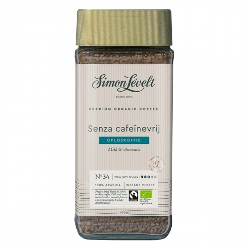 Oploskoffie senza cafeïnevrij van Simon Lévelt, 6 x 100 g